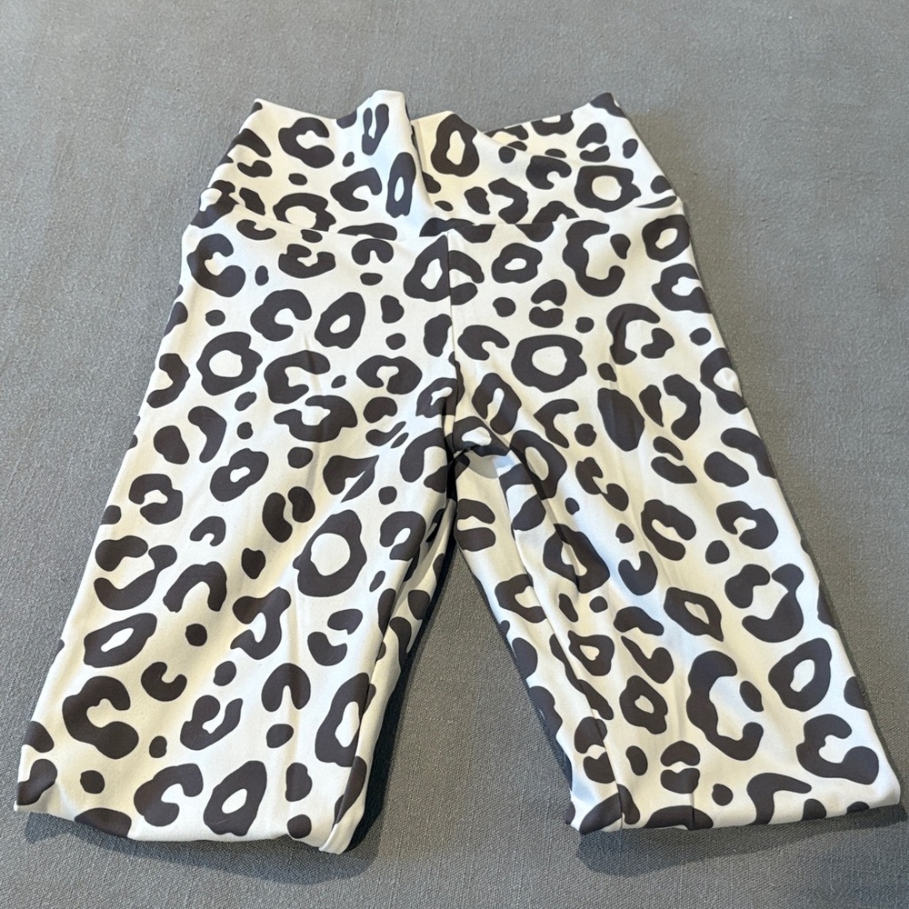 Celestial Bodiez Black and White animal print leggings